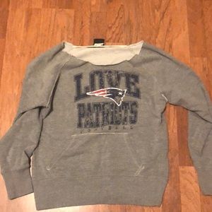 Vintage patriots sweatshirt